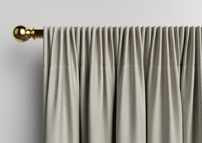 Carina, Stone - Made to Measure Curtains - Image 9